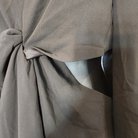 CHARLOTTE RUSSE Black Goth Whimsigoth Coquette Mini Dress Womens S FLAWED NEW - Picture 10 of 12